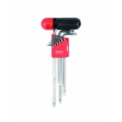 Zestaw kluczy imbusowych Torx T10-T50 9cz. Modeco Expert MN-51-106