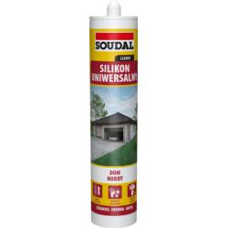 Silikon sanitarny czarny 280ml Soudal