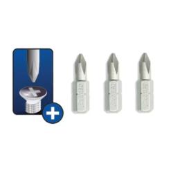 Bity wkrętakowe Phillips PH2x25mm Dedra 18A02PH20-03 3szt/op