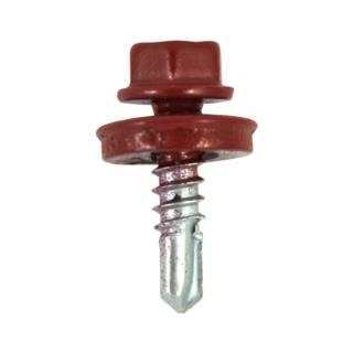 Wkręt farmer WSSM samowiercący 4,8x19mm RAL 8017 T Amex Starfix 250szt/op