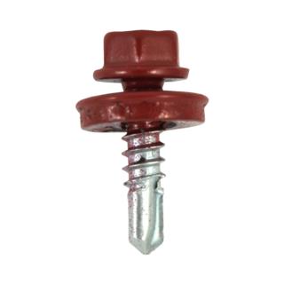 Wkręt farmer WSSM samowiercący 4,8x19mm RAL 8004 T Amex Starfix 250szt/op