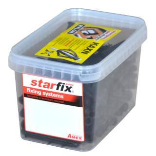 Wkręt farmer WSSM samowiercący 4,8x19mm RAL 3011 T Amex Starfix 250szt/op