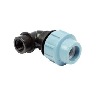 Kolano PE z gwintem wewnętrznym 32x1" Tycner 9914 Kolano PE z gwintem wewnętrznym 32x1" Tycner 9914