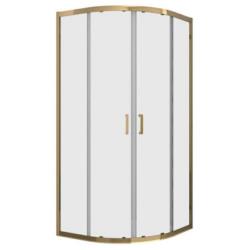 Kabina Pryszn.Półokrągła Inagold 90X90 Kp-Inagold-90-T-Sz Z Brodzikiem Liveno Kabina Pryszn.Półokrągła Inagold 90X90 Kp-Inagold-90-T-Sz Z Brodzikiem Liveno