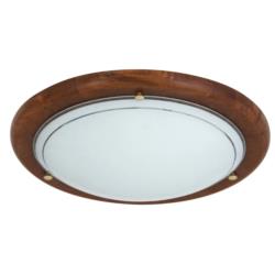 Plafon Ufo dąb E27 śr.38cm Rabalux 5427