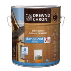 Impregnat Extra Biały 9L Drewnochron