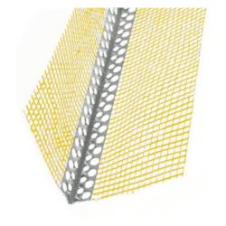 Narożnik z siatką AL 3m 7/7cm żółty Budmat