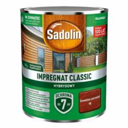 Impregnat Classic Hybrydowy Szwedzka Czerwień 0,75L Sadolin