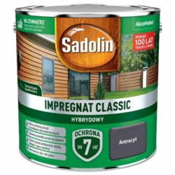 Impregnat Classic Hybrydowy Antracyt 2,5L Sadolin