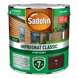 Impregnat Classic Hybrydowy Tek 2,5L Sadolin