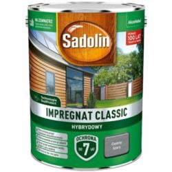Impregnat Classic Hybrydowy Ciemny Szary 4,5L Sadolin