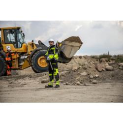 Kurtka ostrzegawcza czarno-żółta S Lahti L4041101