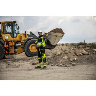 Spodnie ostrzegawcze żółte L Slim Fit Lahti Pro L4051103