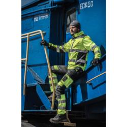 Spodnie ostrzegawcze żółte 2XL Slim Fit Lahti Pro L4051105 Spodnie ostrzegawcze żółte 2XL Slim Fit Lahti Pro L4051105