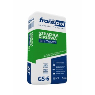 SZPACHLA GS-6 DO GK BEZ TAŚMY 20kg FRANSPOL