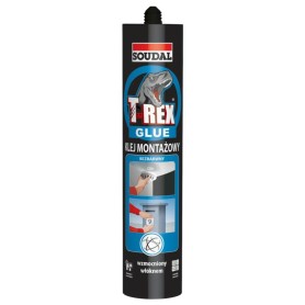 KLEJ MONTAŻOWY T-REX BEZBARWNY 310ml  127047 SOUDAL