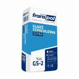 GŁADŹ SZPACHOLWA GS-2 EXTRA BIAŁA 20kg FRANSPOL