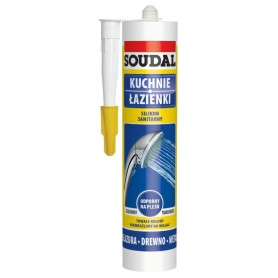 Silikon sanitarny bezbarwny 280ml Soudal