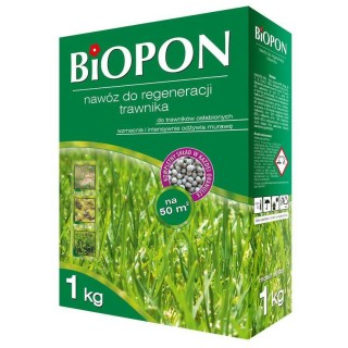 NAWÓZ DO REGENERACJI TRAWNIKA 1KG  BIOPON