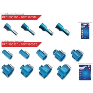 KORONKA DIAM. 50mm M14 VACUUM DEDRA DED1590S50