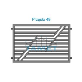 PRZĘSŁO OGRODZ.TYP 49 TAMET