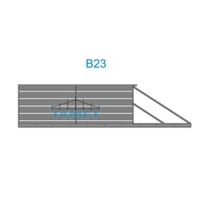 BRAMA PRZESUWNA B 23 TAMET