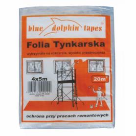 FOLIA TYNKARSKA 4MX5M BLUE DOLPHIN