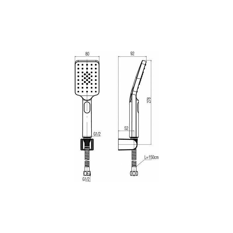 ZESTAW NATRYSKOWY PUNKTOWY VALVEX LOFT GOLD ZVL 2455850