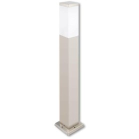 LAMPA LED OGRODOWA E27 HAVANA STOJĄCA  65cm SREBRNA 0644