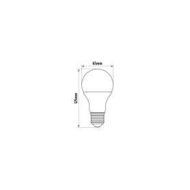 ŻARÓWKA LED15 E27 BLUB A65 1350lm 6000K INQ LA054CW