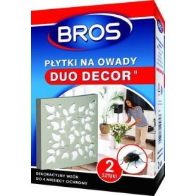 PŁYTKA NA OWADY DUO DECOR 2szt  BROS