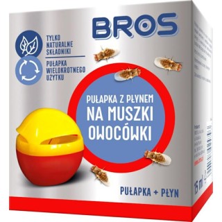 PUŁAPKA NA MUSZKI OWOCUSZKI Z PŁYNEM BROS