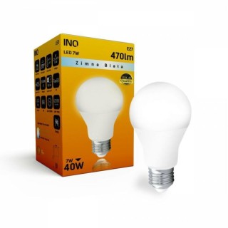 ŻARÓWKA LED 7 E27 BULB A60 470lm 6000K LA024CW