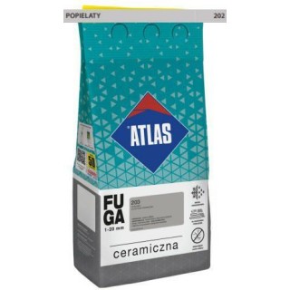 FUGA CERAMICZNA 202 POPIELATY 5KG ATLAS