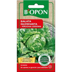 SAŁATA GŁOWIASTA-KRUCH.LODOWA 0,5G BIOPON