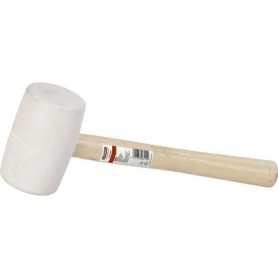 MŁOTEK GUMOWY 900g BIAŁY DREWNIANY TRZON KRT 904006