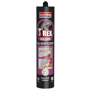 KLEJ MONTAŻOWY T-REX BŁYSKAWICZNY 310ml 127046 SOUDAL