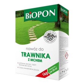 Nawóz do trawnika z mchem 1kg Biopon