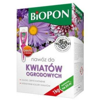 NAWÓZ DO KWIATÓW OGRODOWYCH 1KG BIOPON