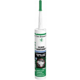 SILIKON SANITARNY BEZBARWNY 300ml/280ML DB617010 DEN BRAVEN