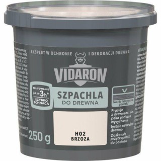 SZPACHLA DO DREWNA BRZOZA 0,25L VIDARON