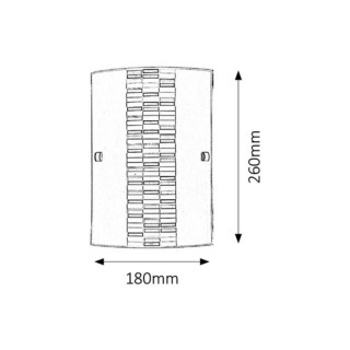 PLAFON DOMINO  CZARNO-BIAŁO-SZARY E27/1x60W  3931