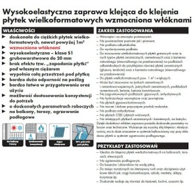 ZAPRAWA KLEJOWA CM22 5kg CERESIT MEGA FORMAT FLEXIBLE