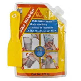 SIKA MIX&GO 1,25G SIKA ZAPRAWA NAPRAWCZA W BETONIE 89358