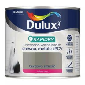 Dulux Rapidry emalia akrylowa burzowa szarość 0,4l