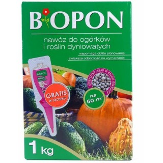 NAWÓZ DO OGÓRKÓW I INNYCH ROŚLIN 1KG BIOPON