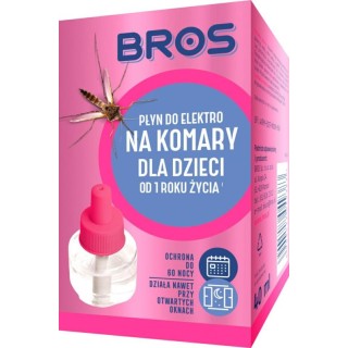 BROS PŁYN DO ELEKTROFUMIGATOR NA KOMARY SENSITIVE 60 NOCY