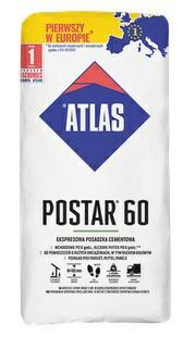 ATLAS POSTAR-60 25KG  EKSPRESOWA POSADZKA CEMENTOWA