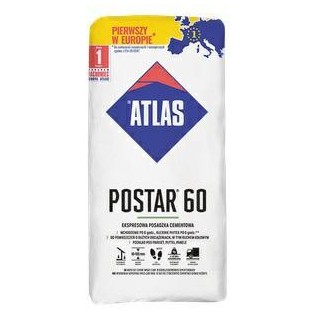 ATLAS POSTAR-60 25KG  EKSPRESOWA POSADZKA CEMENTOWA