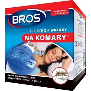 ELEKTRO + 10 WKŁADÓW NA KOMARY  BROS